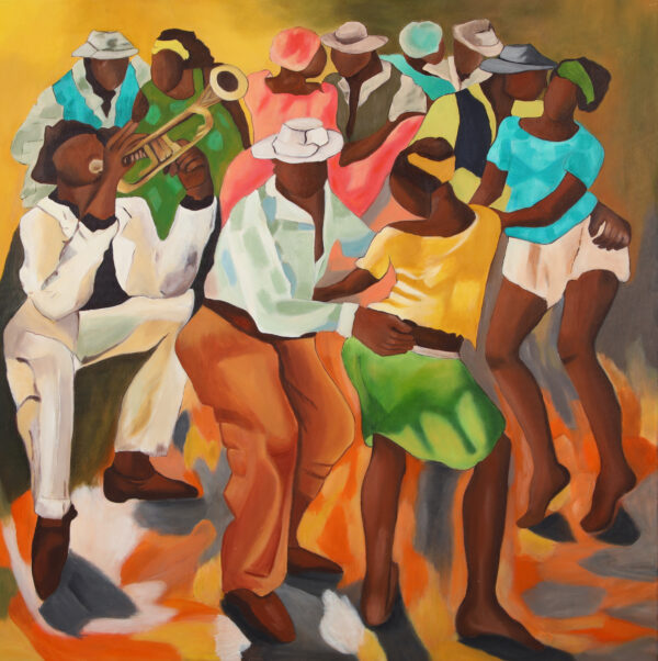 African Dance Figurative
