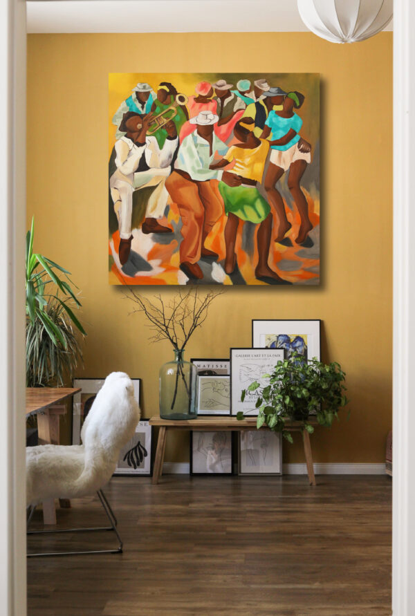 African Dance Figurative - Image 2