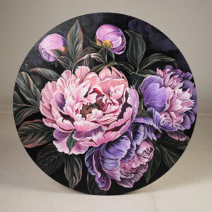 Pinkish Purple Peonies